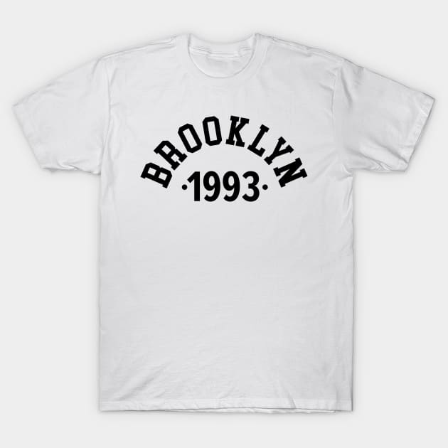 Brooklyn Chronicles: Celebrating Your Birth Year 1993 T-Shirt by Boogosh